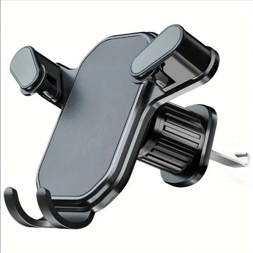 Car Air Vent Clip Phone Holder for 4.7-6.7 Inch Devices-black
