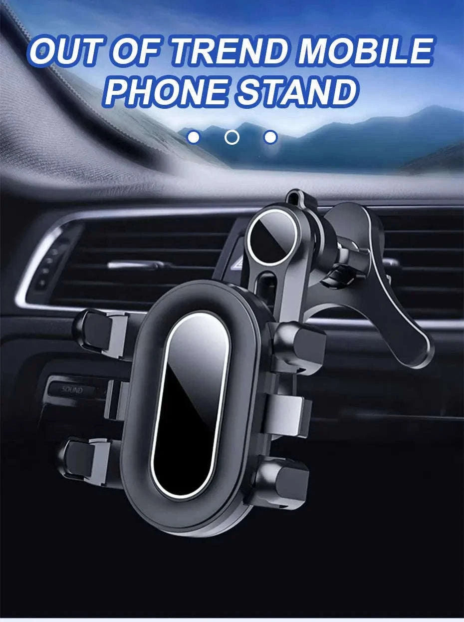 Car Air Vent Phone Holder Anti-Shake Adjustable Mount-Long style 1pc