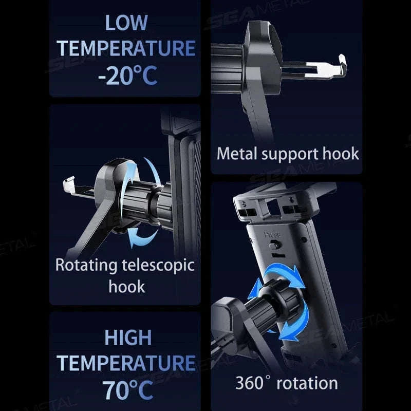 Car Air Vent Tablet Holder for 4.7-12.9 in Devices-1pc