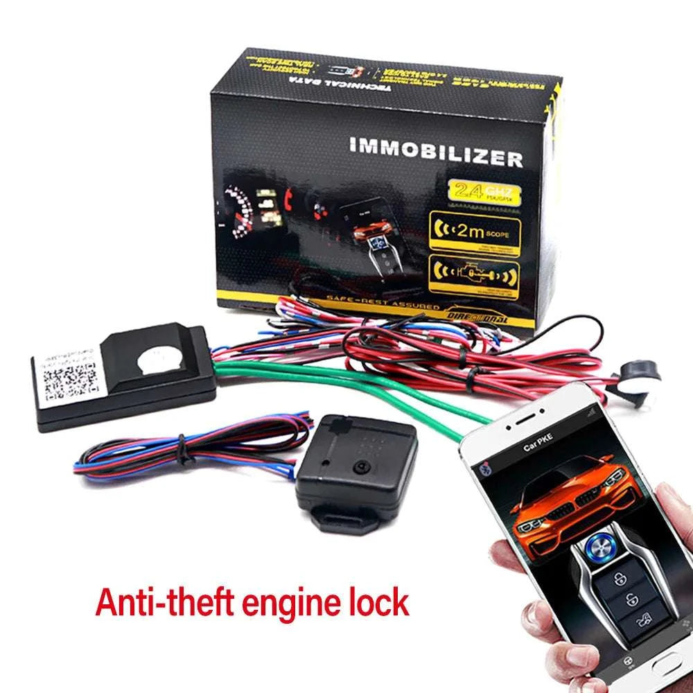 Car Alarm Keyless Entry & Remote Start System with Push Start-K5-9100(FT)
