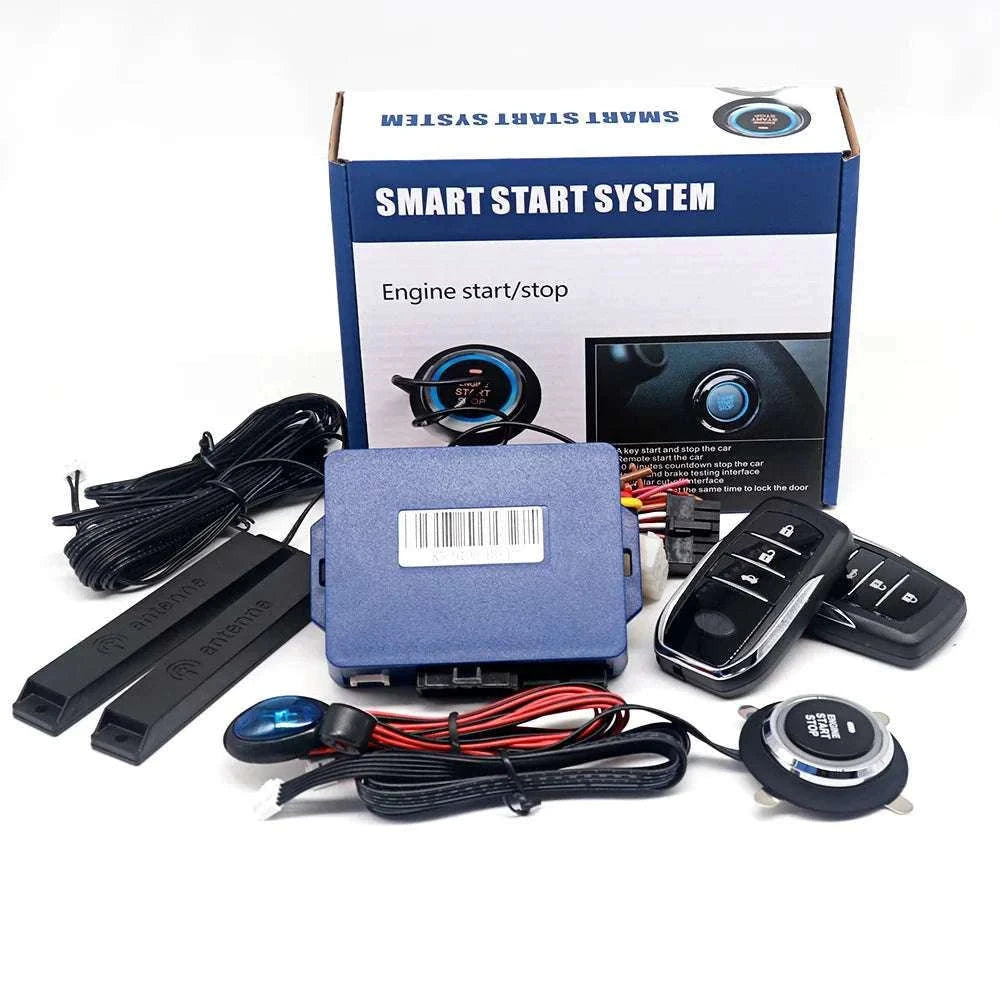 Car Alarm Keyless Entry & Remote Start System with Push Start-K5-9100(FT)