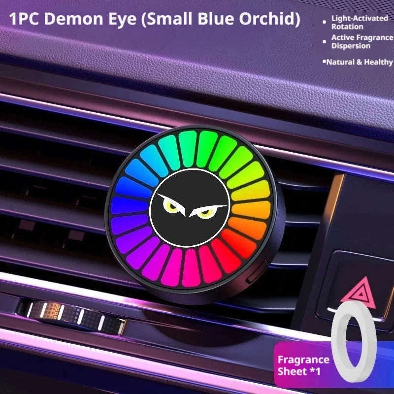 Car Aromatherapy Lamp with Motion Sensor and RGB Light-Ocean