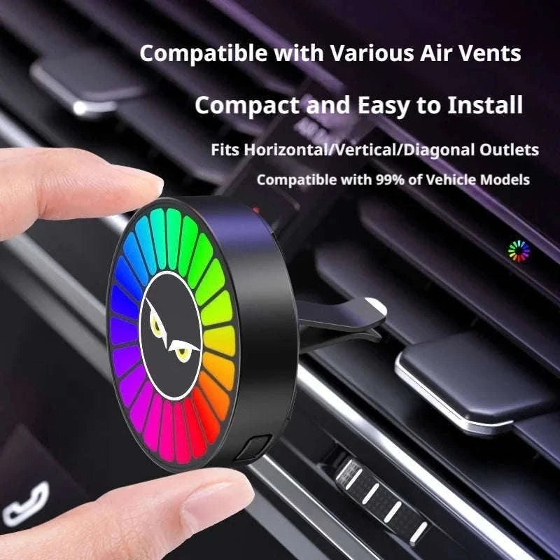 Car Aromatherapy Lamp with Motion Sensor and RGB Light-Ocean