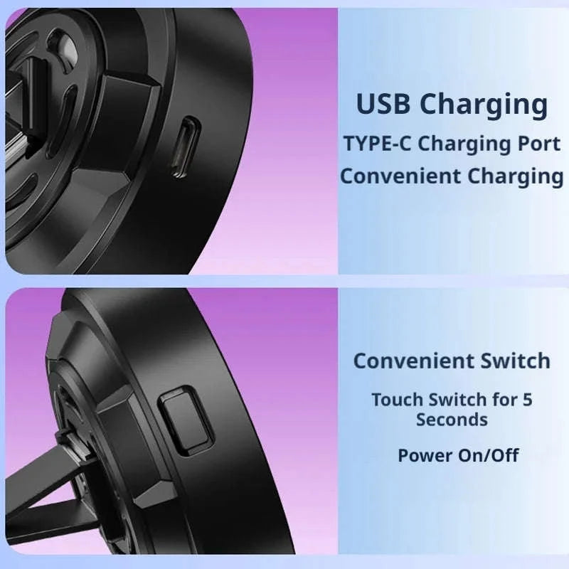 Car Aromatherapy Lamp with Motion Sensor and RGB Light-Ocean