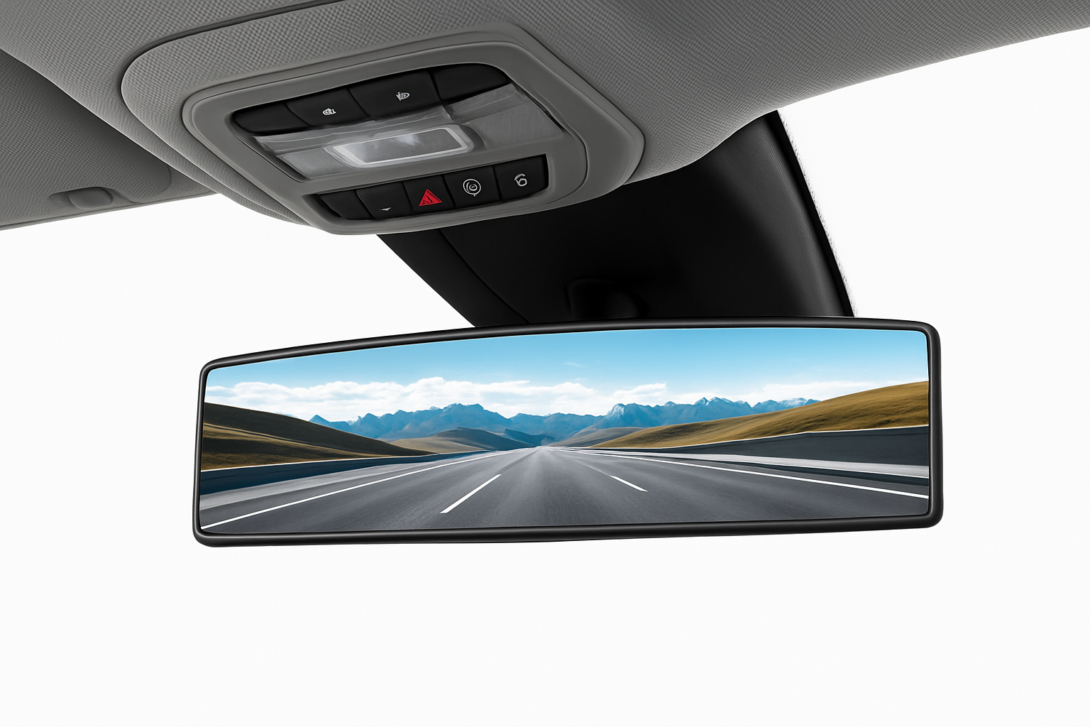 Car Baby Mirror with Wide-Angle Anti-Glare View