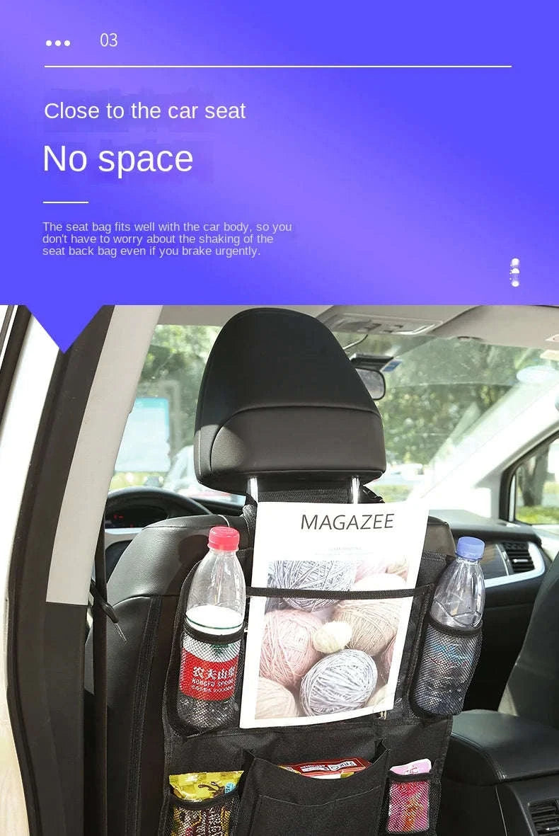 Car Backseat Organizer with Touch Screen Tablet Holder-Upgraded 1PC