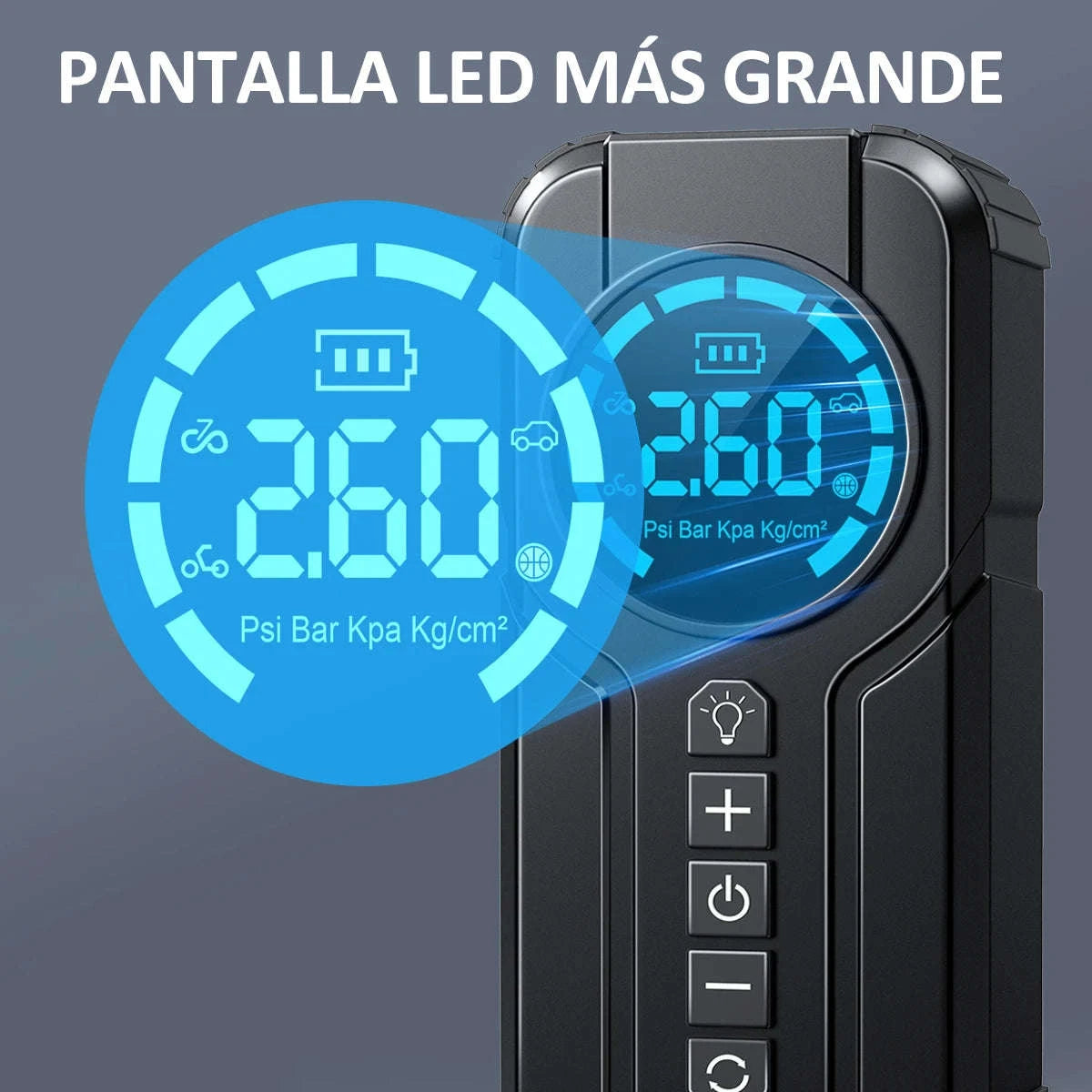 Car Battery Jump Starter with Digital Display Portable Booster-6000mah / United States
