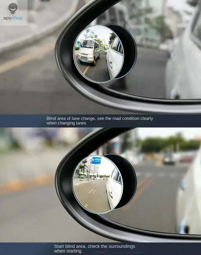 Car Blind Spot Mirror 360° Adjustable-2 piece