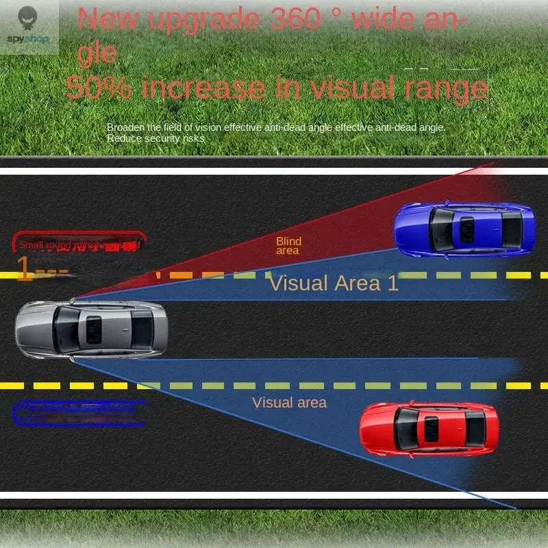 Car Blind Spot Mirror 360° Adjustable-2 piece