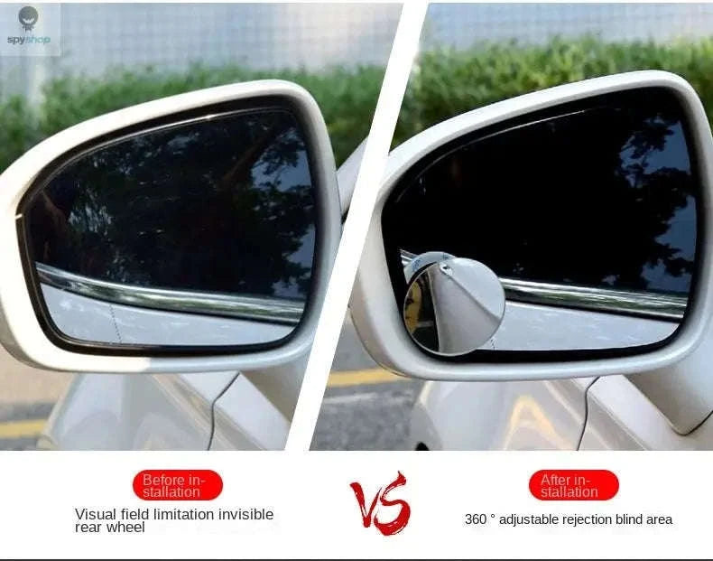 Car Blind Spot Mirror 360° Adjustable-2 piece