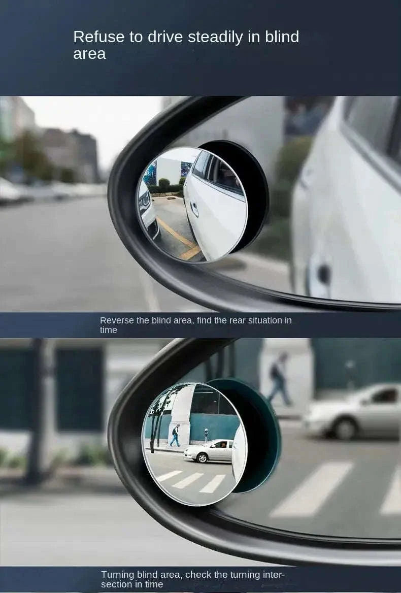 Car Blind Spot Mirror 360° Adjustable-2 piece