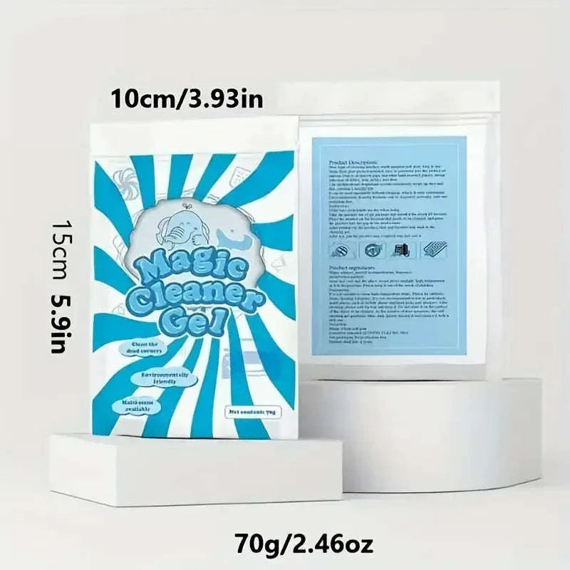 Car Cleaning Gel Slime – Easy Interior & Electronics Cleaning-Blue 1pcs