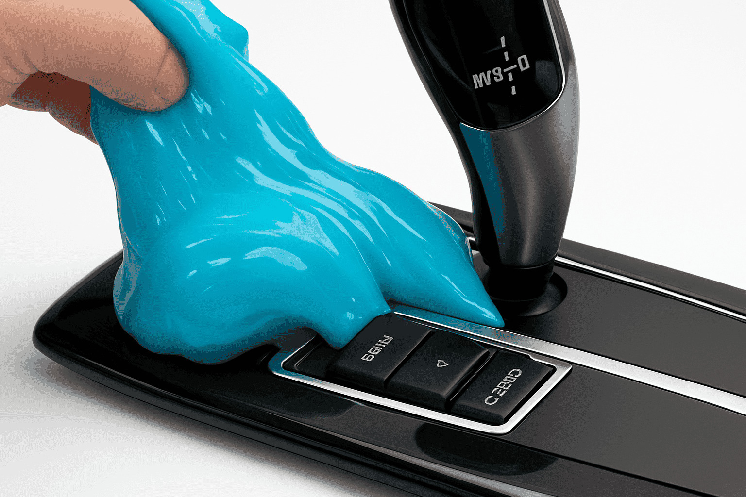 Car Cleaning Gel Slime for Vents, Keyboards and Tight Gaps-Blue