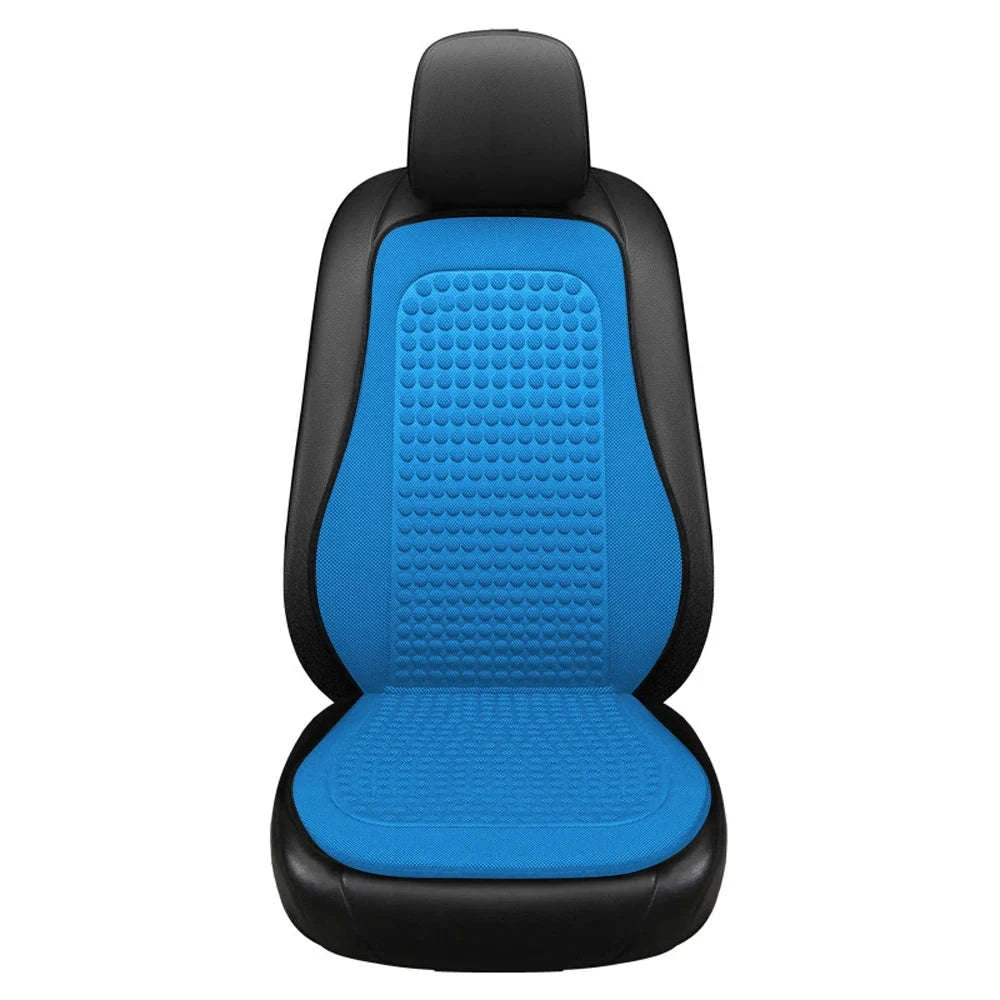 Car Cushion Summer Cool Ice Silk Seat Cover-black