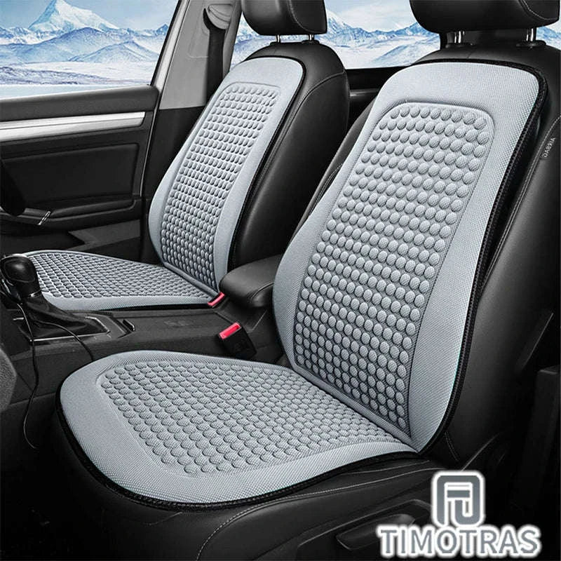 Car Cushion Summer Cool Ice Silk Seat Cover-black