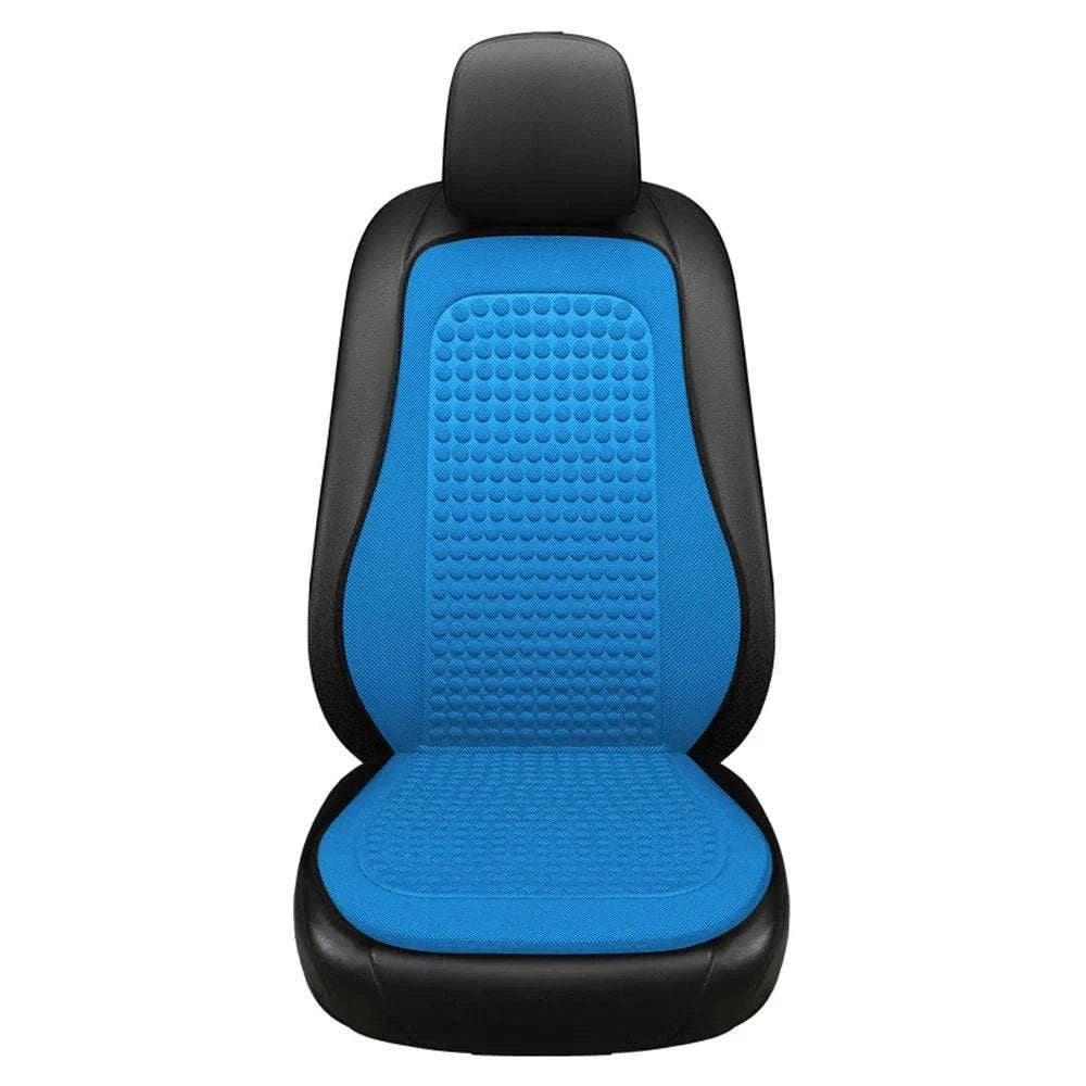 Car Cushion Summer Cool Ice Silk Seat Cover-black