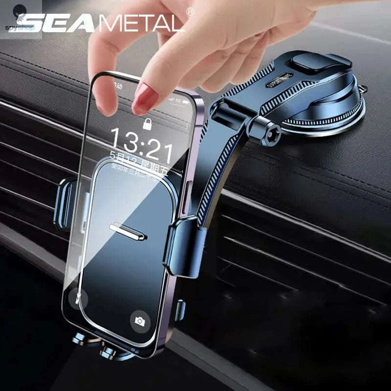 Car Dashboard Phone Mount for Steady, Hands‑Free Viewing-Mirrored type