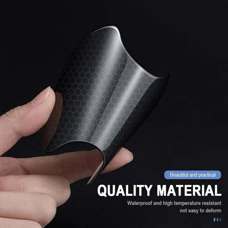 Car Door Handle Protective Film with Reflective Trim-Option A