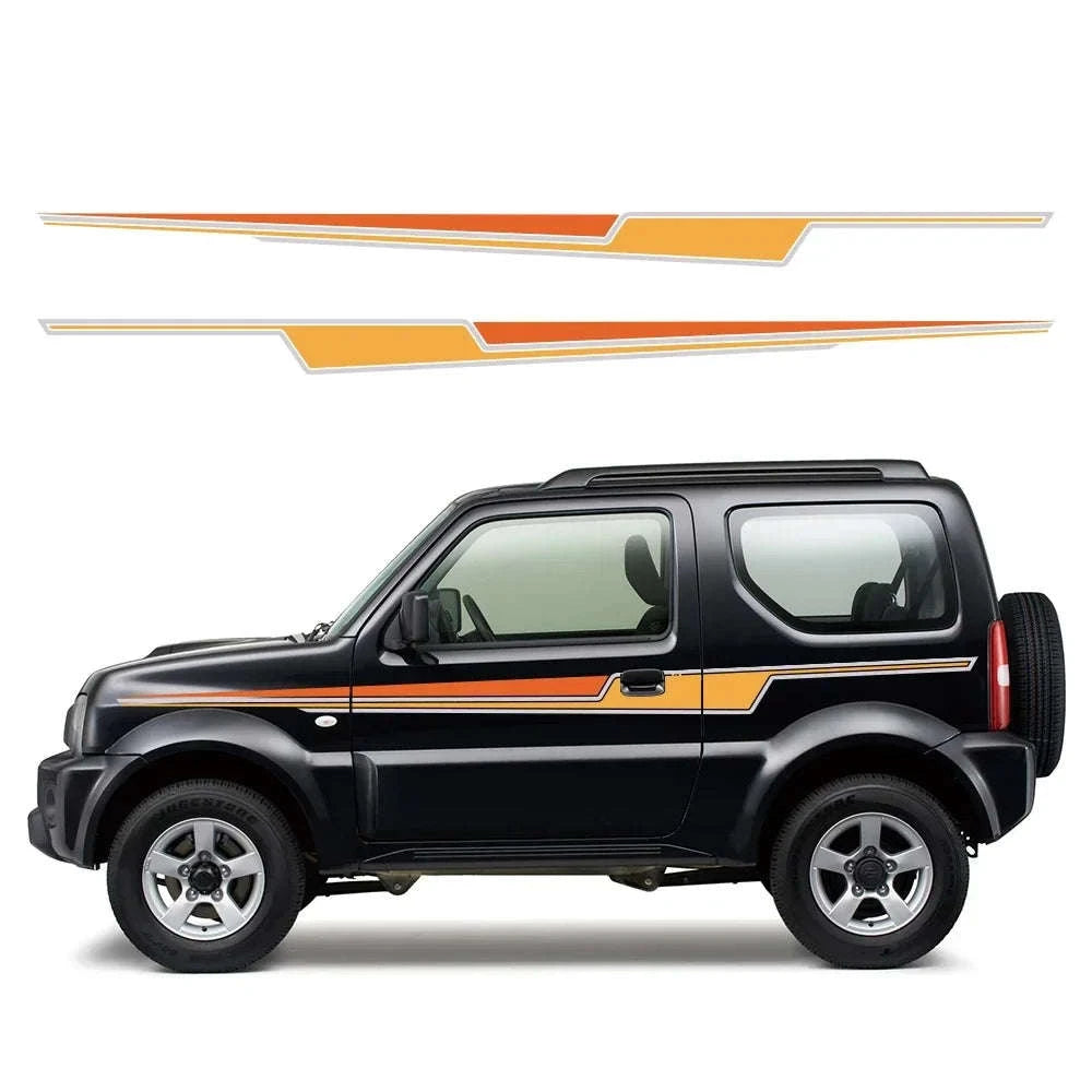 Car Door Side Stickers Decal Kit-C