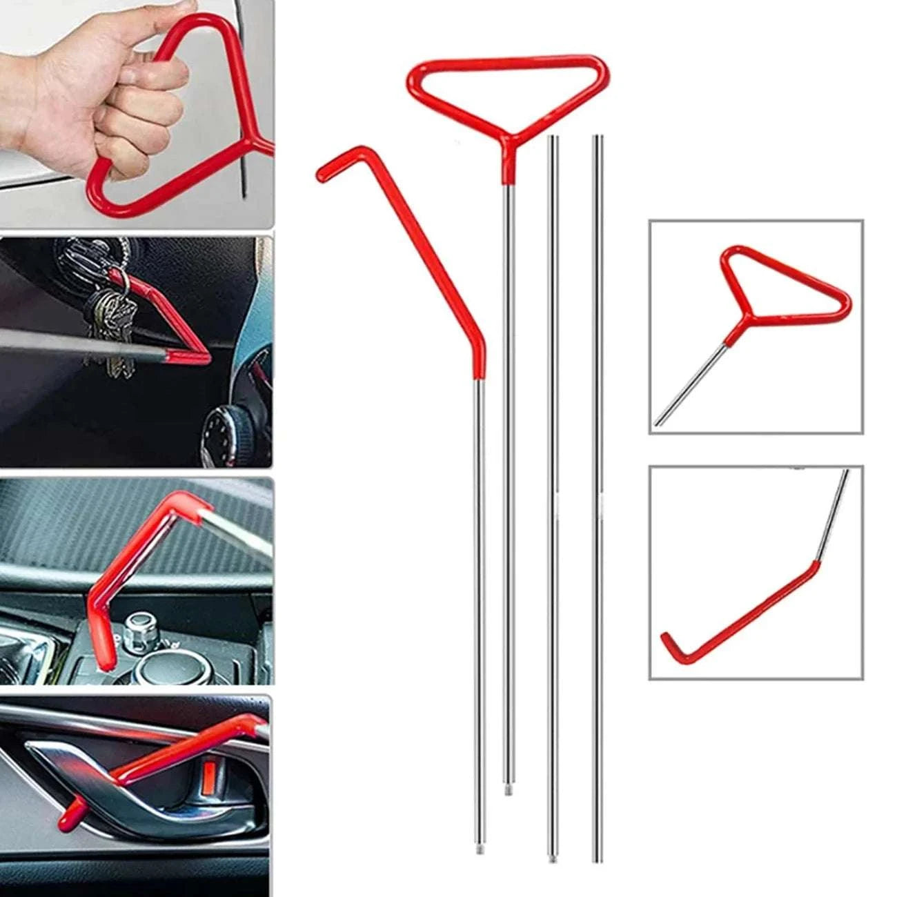 Car Door Unlock Tool Kit with Air Wedge Pump & Repair Rods-25Pcs / United States