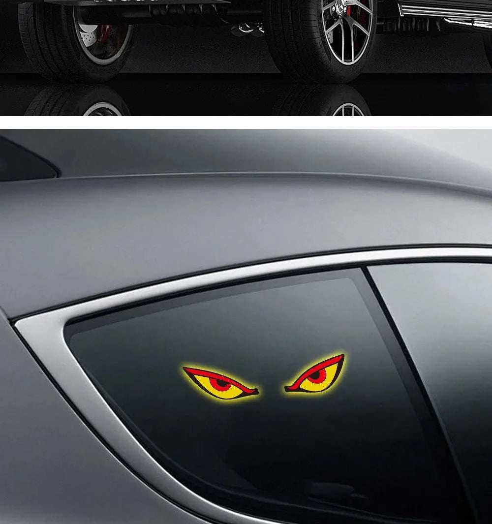 Car Dynamic Expression LED Warning Light-Y2 Red-White