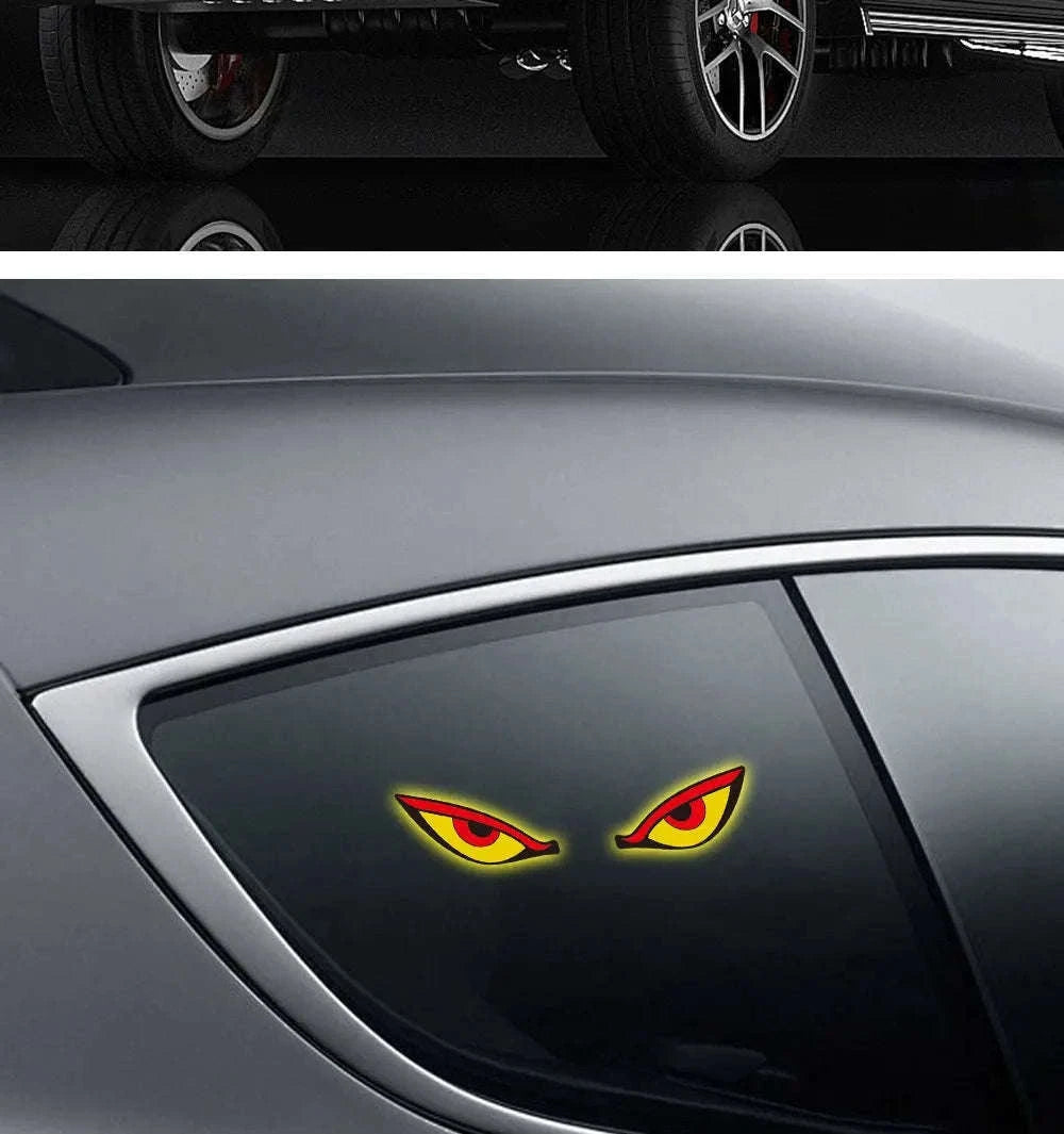 Car Dynamic Expression LED Warning Light-Y2 Red-White