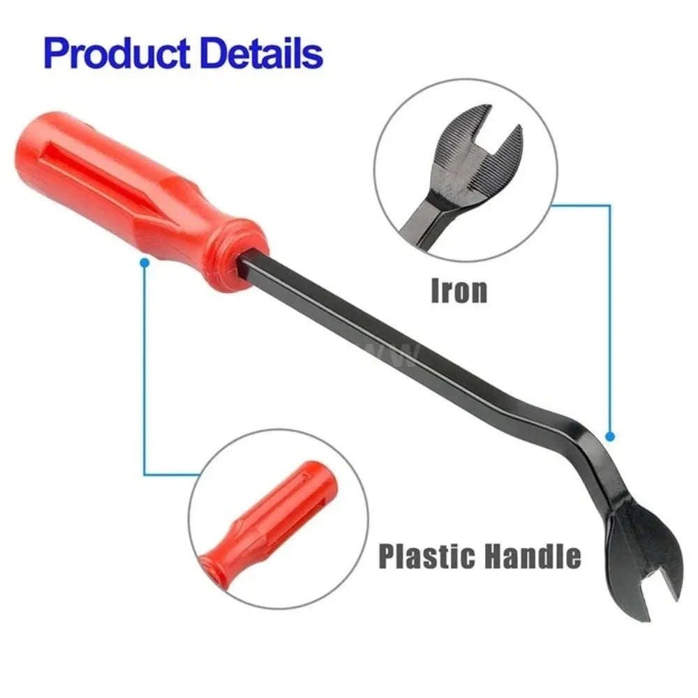 Car Fastener Clips Mixed Push Retainer Pin Rivet Kit-D 100Pcs (Bagged)