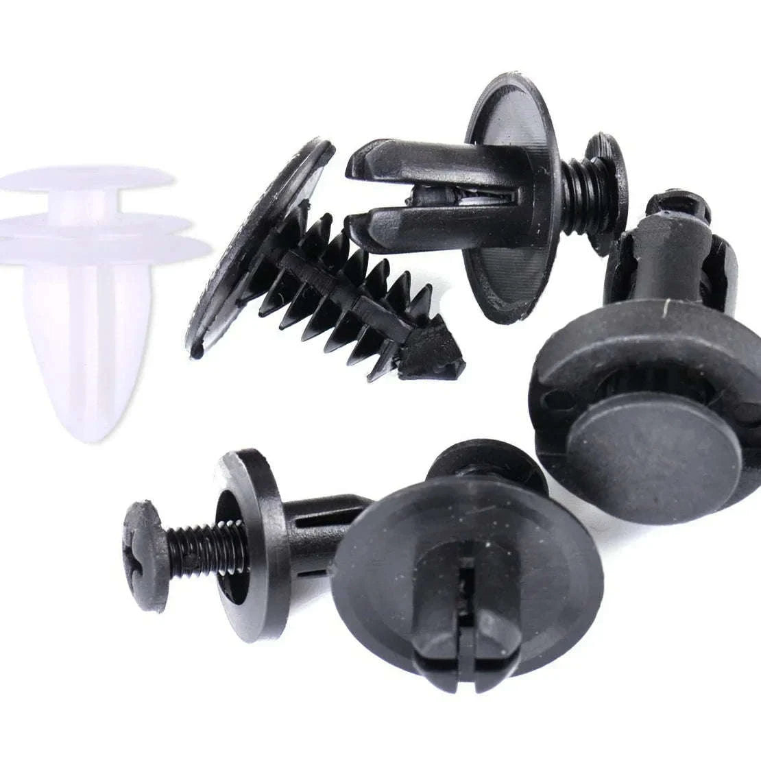 Car Fastener Clips Mixed Push Retainer Pin Rivet Kit-D 100Pcs (Bagged)