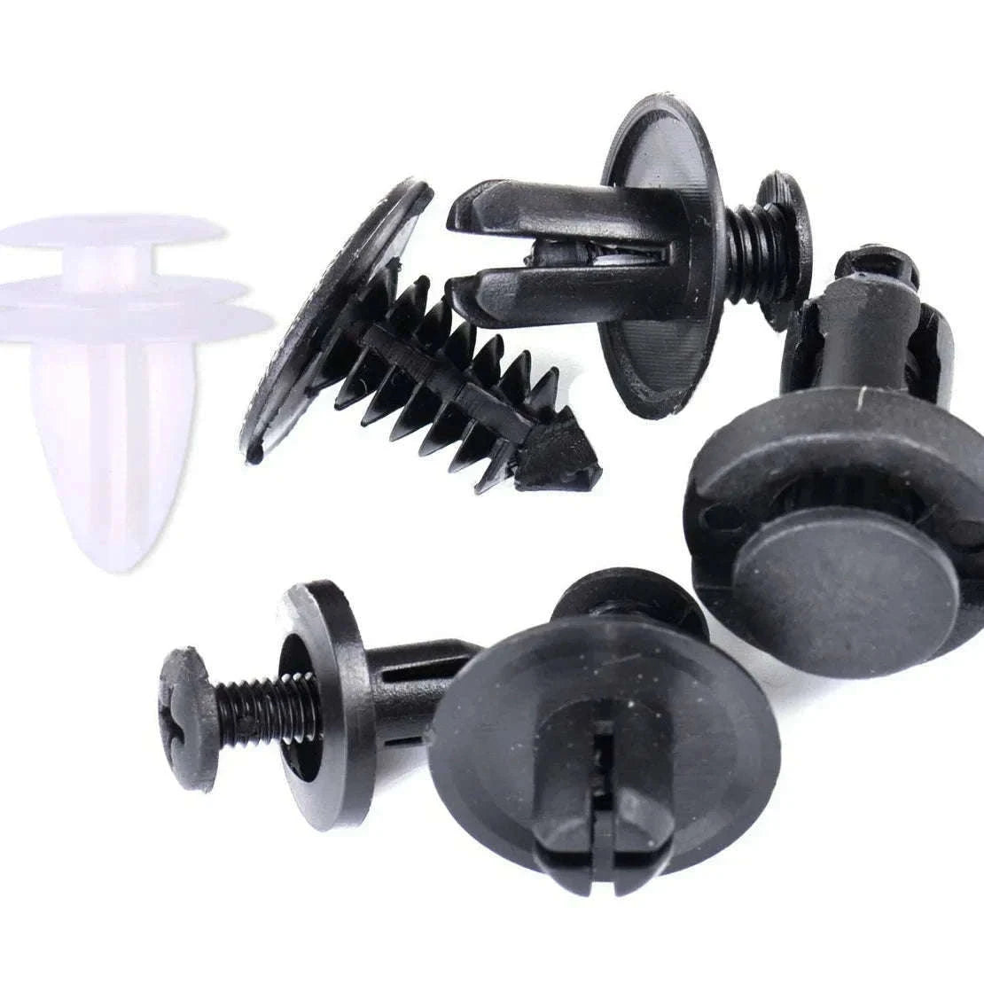 Car Fastener Clips Mixed Push Retainer Pin Rivet Kit-D 100Pcs (Bagged)