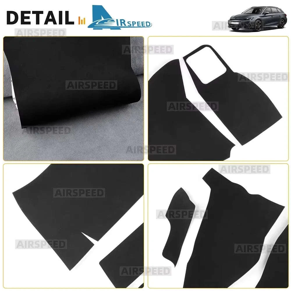 Car Front Rear Door Map Pocket Sticker for Seat Leon and Cupra-Polyester Sticker / Germany