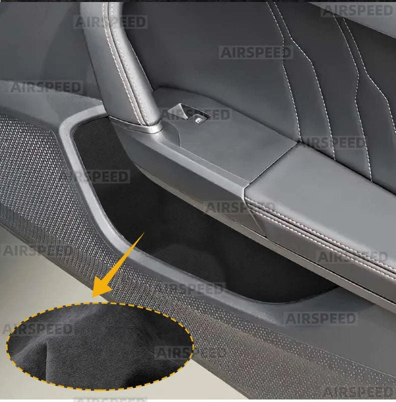 Car Front Rear Door Map Pocket Sticker for Seat Leon and Cupra-Polyester Sticker / Germany