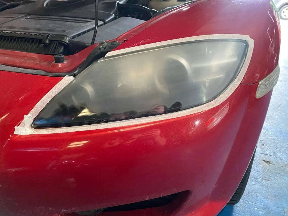 Car Headlight Polishing Kit with Restoration Polymer-Set 4 Carton Kit / france