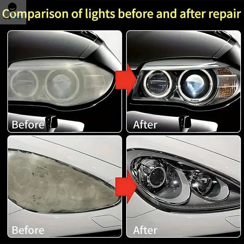Car Headlight Restoration Kit – Scratch Removal and Oxidation Repair-1PCS