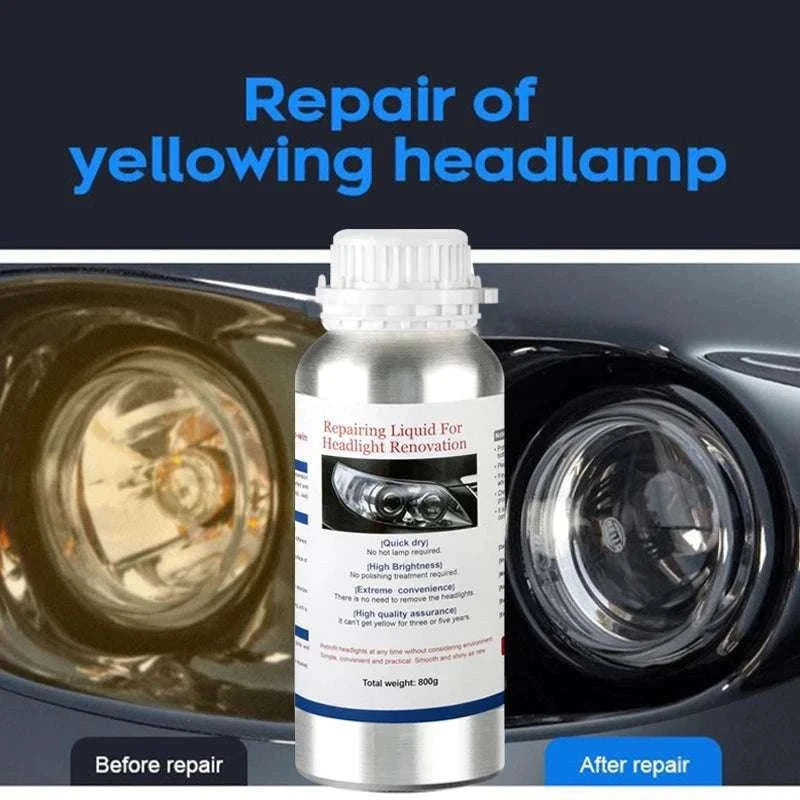 Car Headlight Restoration Liquid 800ml Polymer Polish Cleaner-800g Repair Fluid X2 / Poland