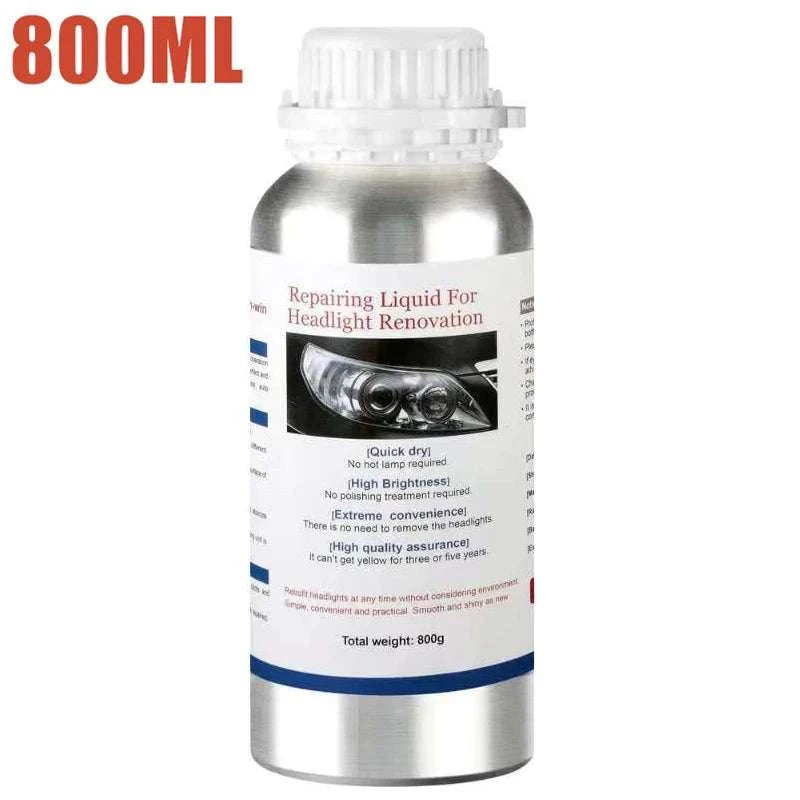 Car Headlight Restoration Liquid 800ml Polymer Polish Cleaner-800g Repair Fluid X2 / Poland