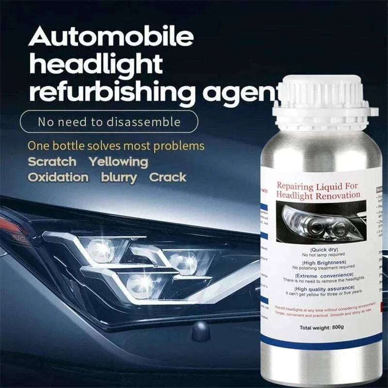 Car Headlight Restoration Liquid 800ml Polymer Polish Cleaner-800g Repair Fluid X2 / Poland