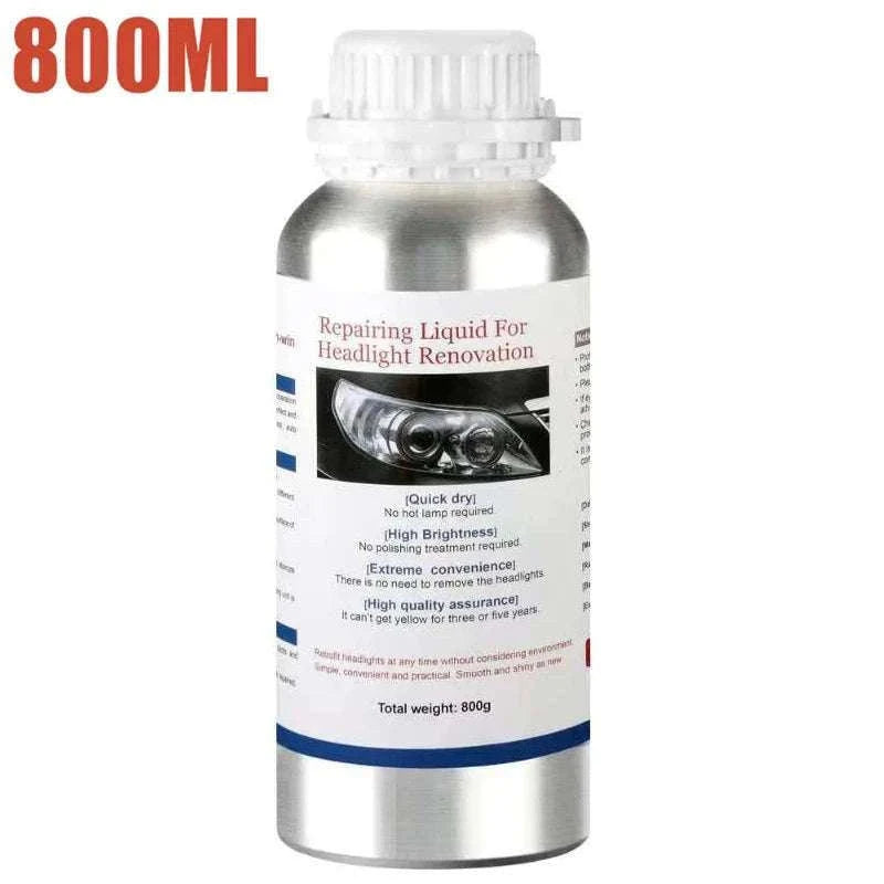 Car Headlight Restoration Liquid 800ml Polymer Polish Cleaner-800g Repair Fluid X2 / Poland