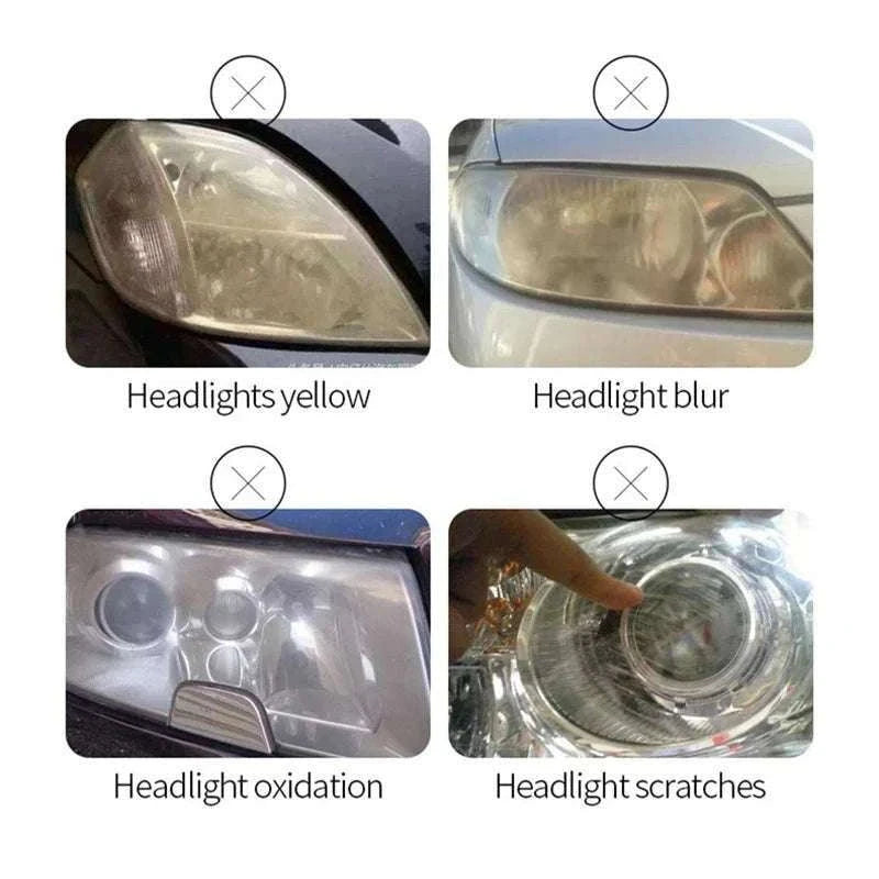 Car Headlight Restoration Liquid 800ml Polymer Polish Cleaner-800g Repair Fluid X2 / Poland