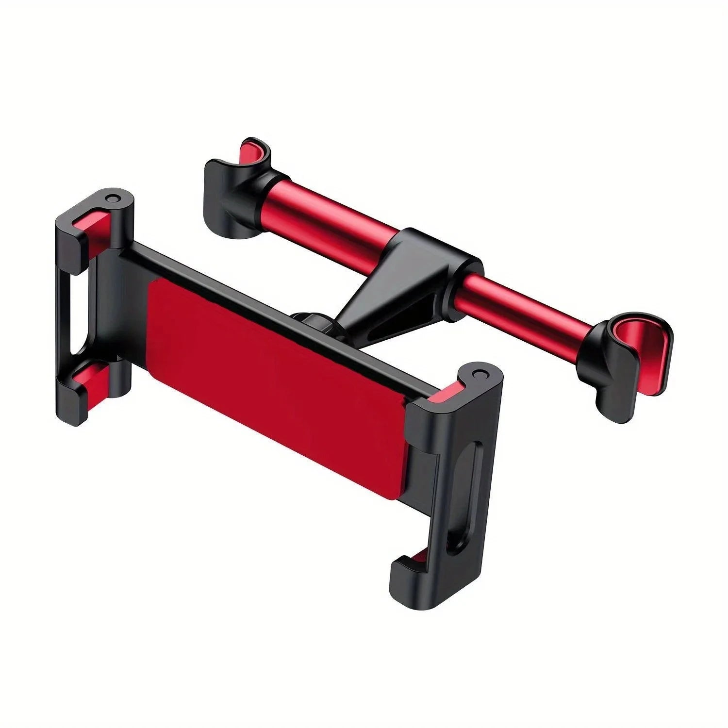 Car Headrest Tablet Holder for 4.5-12.9 Inch Devices-Red