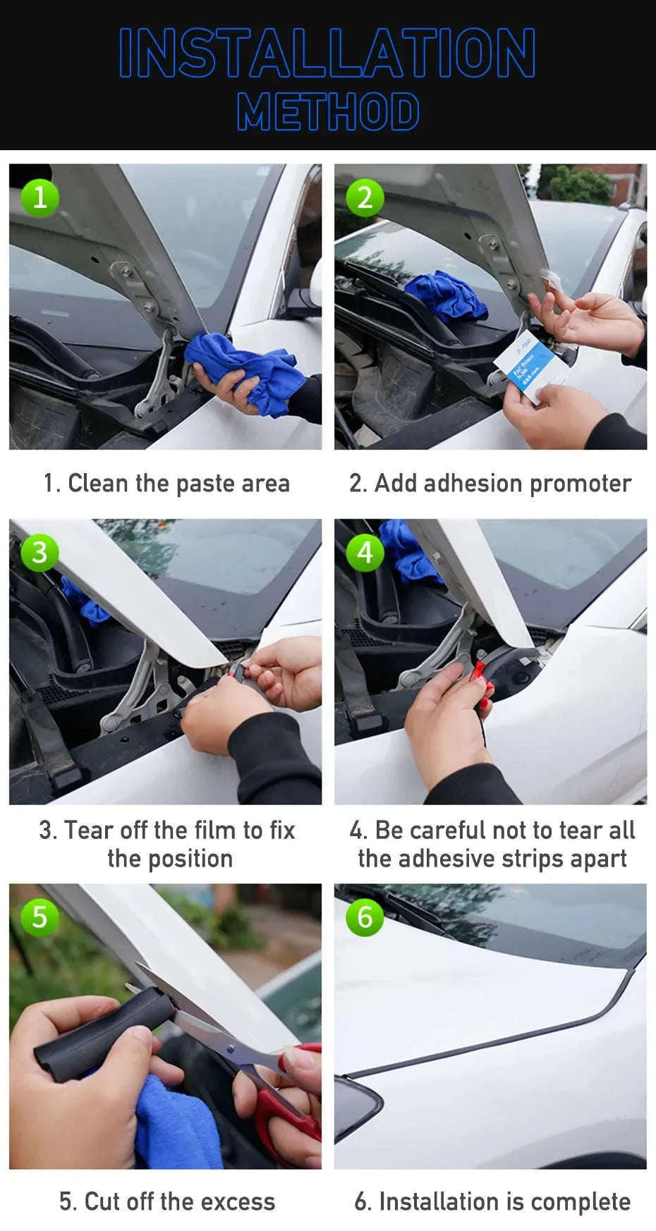 Car Hood Seal Strip-4meters seal strip