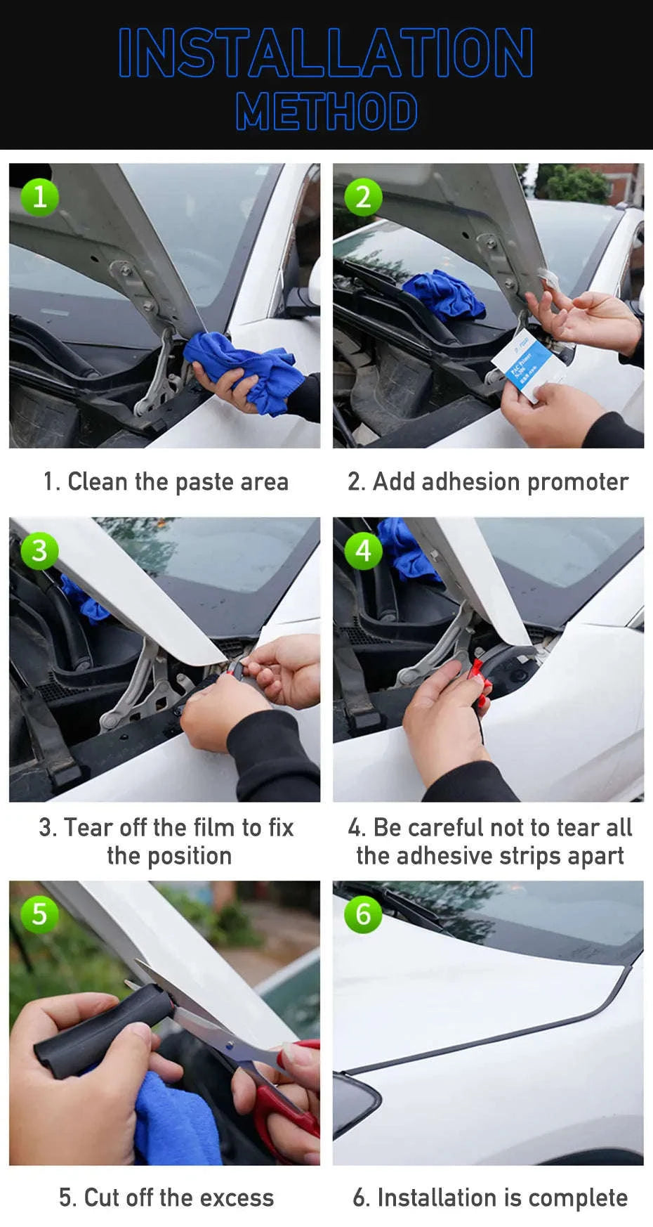 Car Hood Seal Strip-4meters seal strip