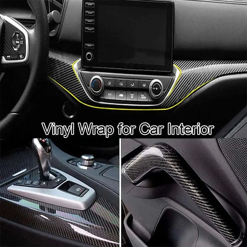 Car Interior Moulding PU Leather Gap Filler DIY Braid Trim Strip Self Adhesive-3cm X 300cm