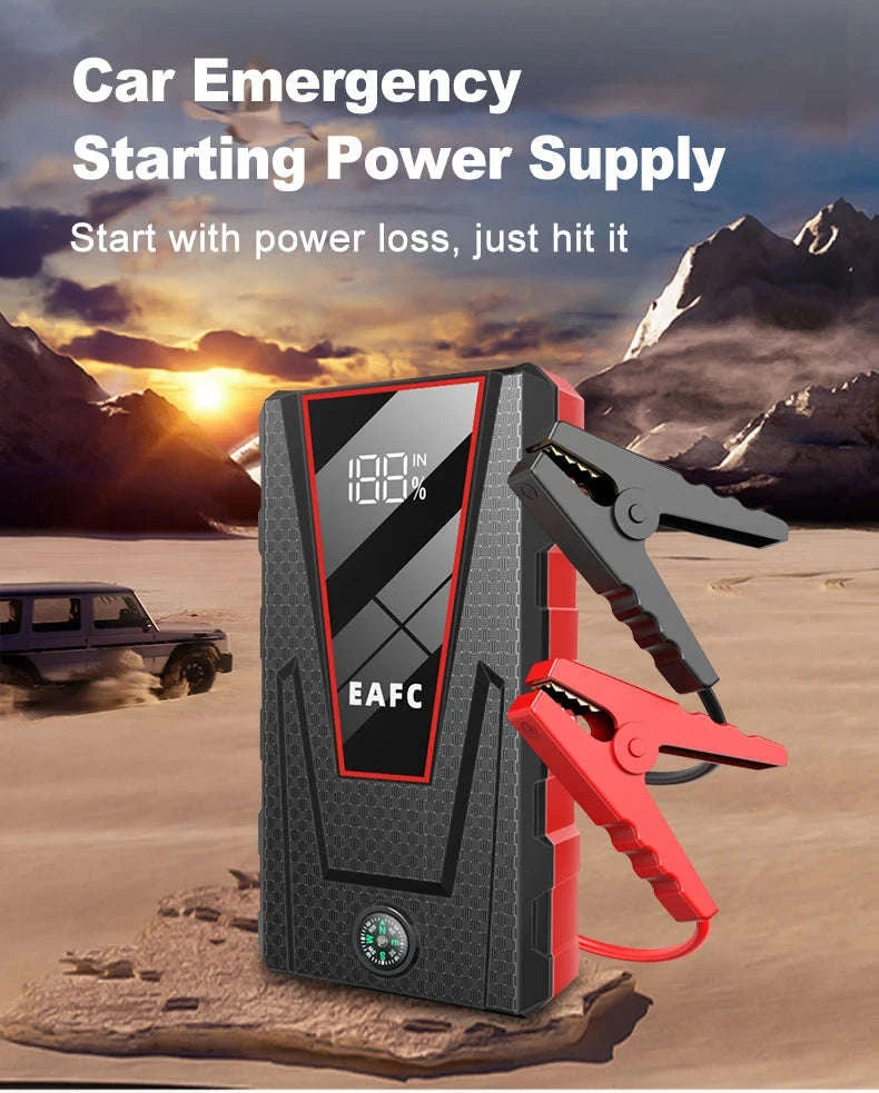 Car Jump Starter 1200A Portable Power Bank-600A black 1 / spain