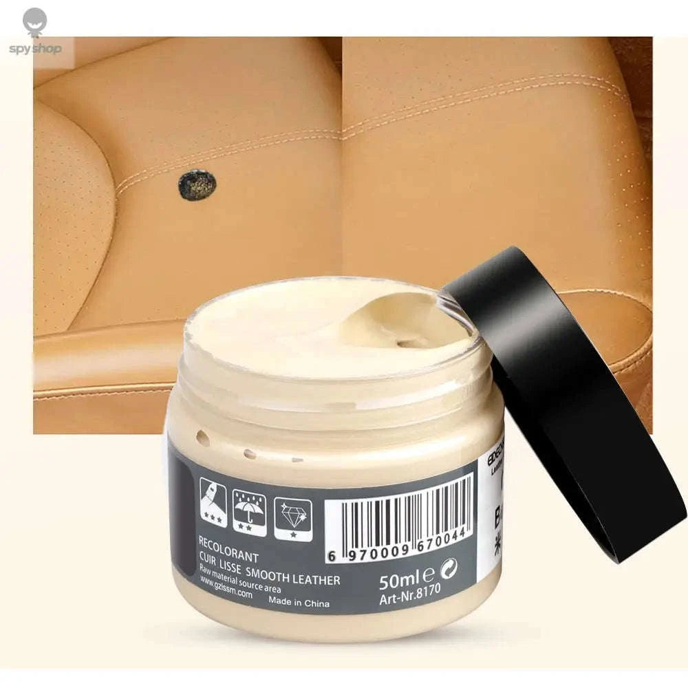 Car Leather Repair Kit Liquid Recoloring Balm 50ml-Dark Blue