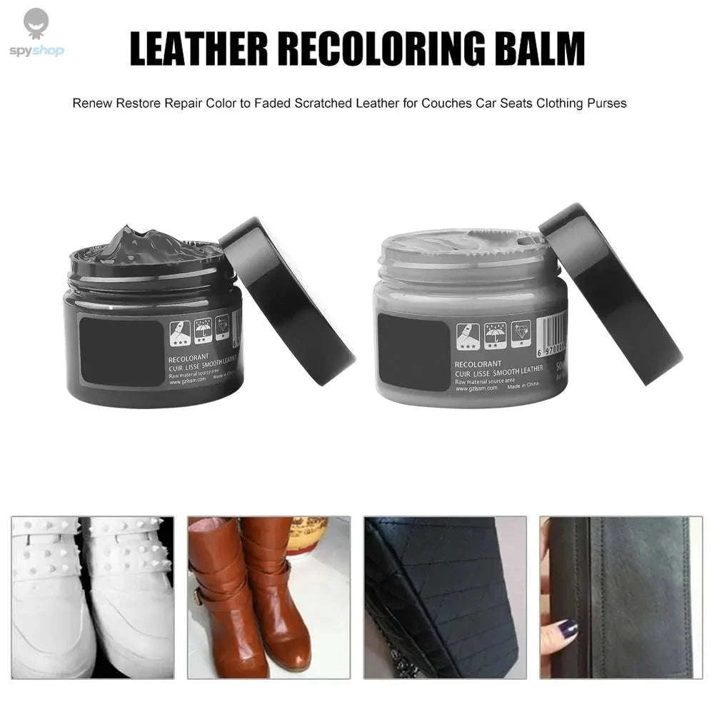 Car Leather Repair Kit Liquid Recoloring Balm 50ml-Dark Blue