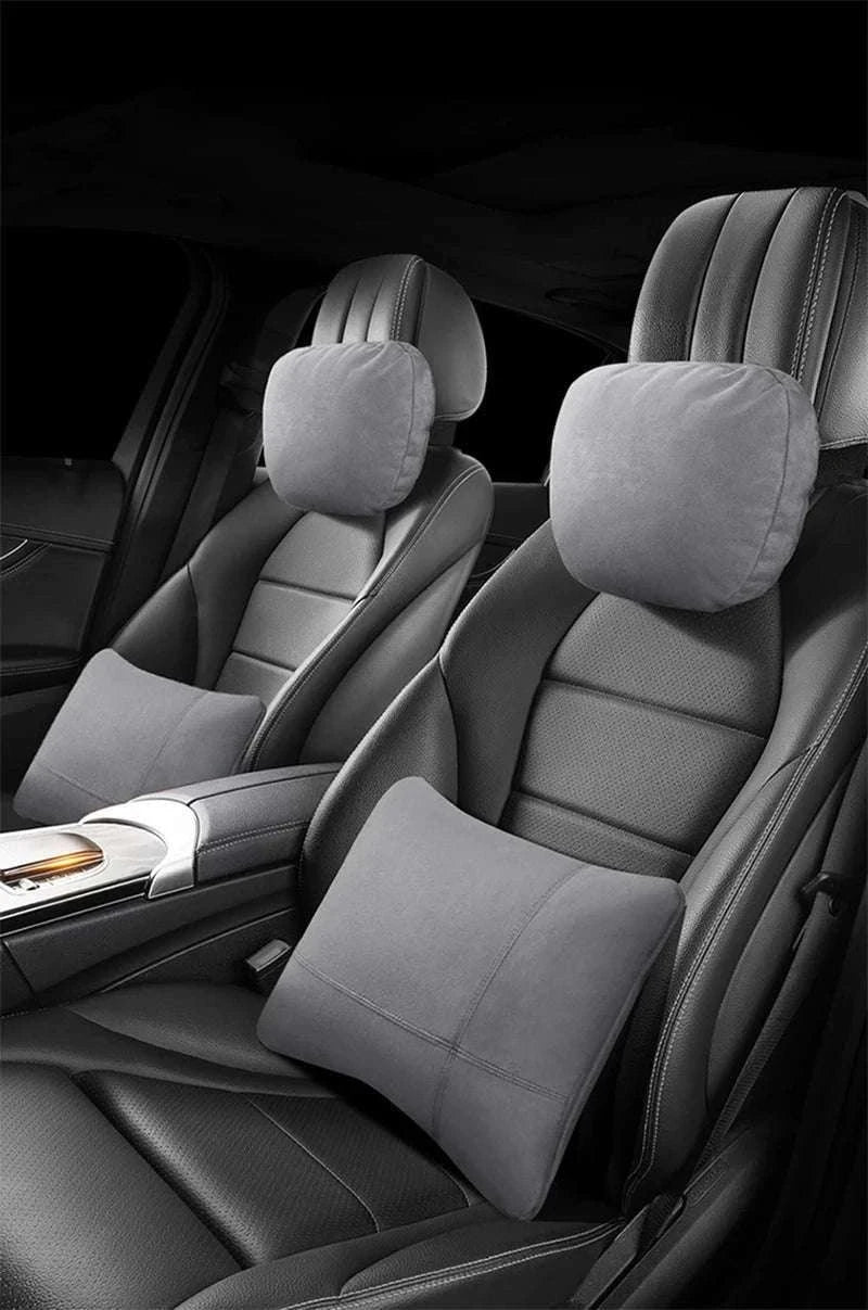 Car Neck Pillow for Comfortable Head and Neck Support-Brown Pillow