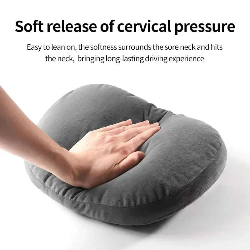 Car Neck Pillow for Comfortable Head and Neck Support-Brown Pillow