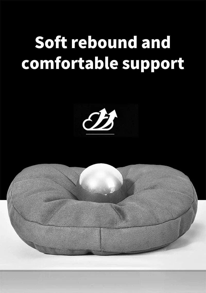 Car Neck Pillow for Comfortable Head and Neck Support-Brown Pillow