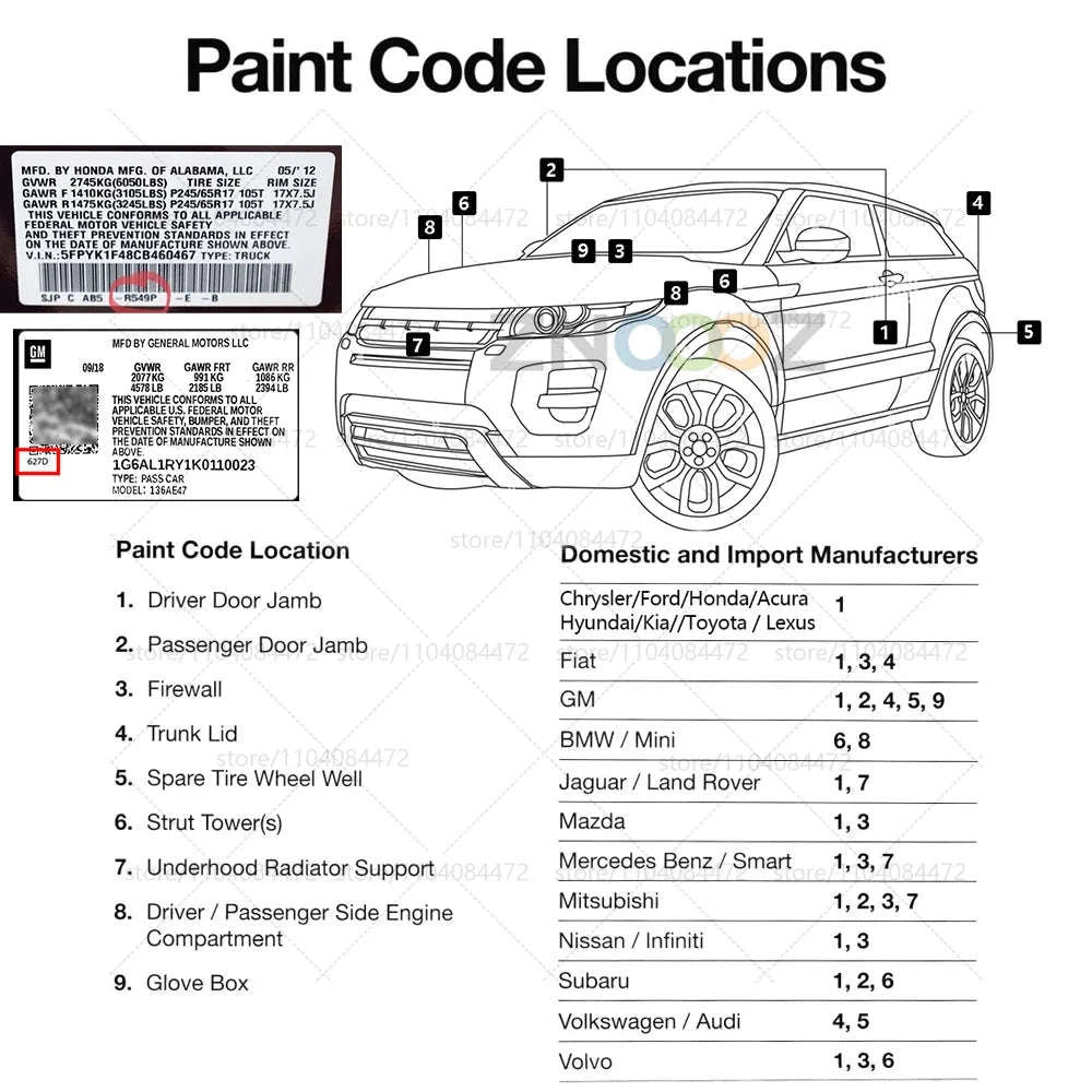 Car Paint Repair Pen for Tesla – Scratch Touch‑Up Kit-Pearl White PPSW