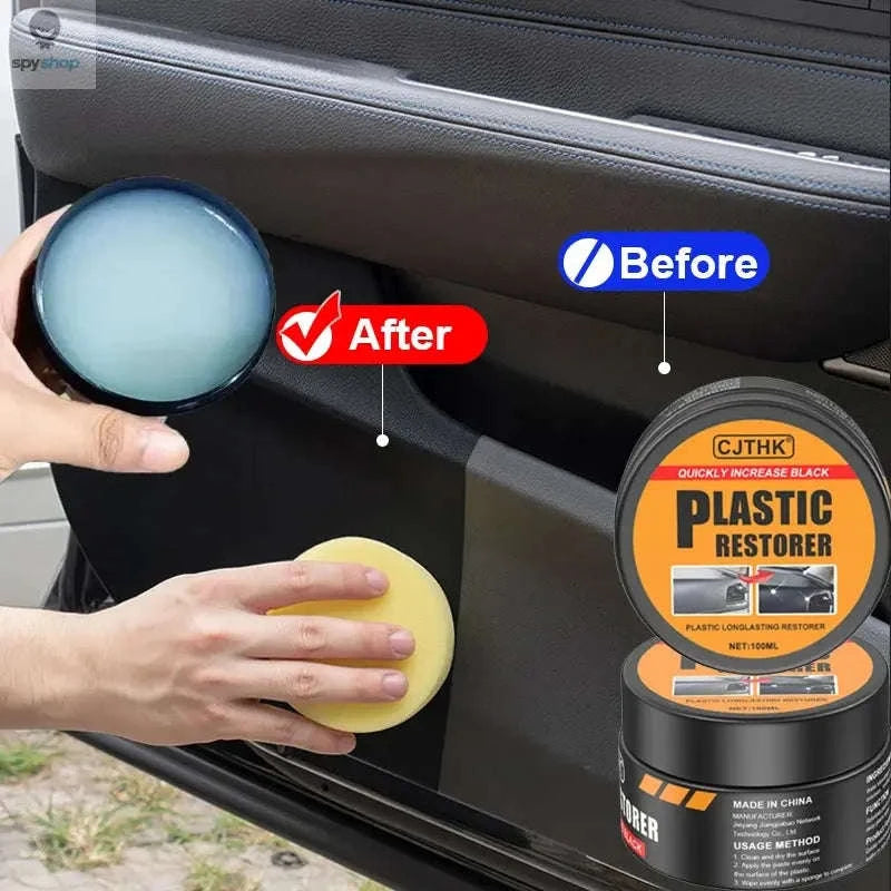 Car Plastic Restorer Back to Black Gloss-80g